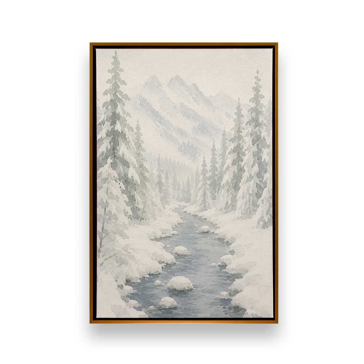 [Color:Polished Gold], Picture of art in a Polished Gold frame