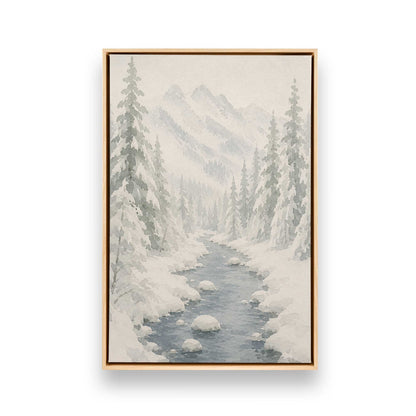 [Color:American Maple], Picture of art in a American Maple frame