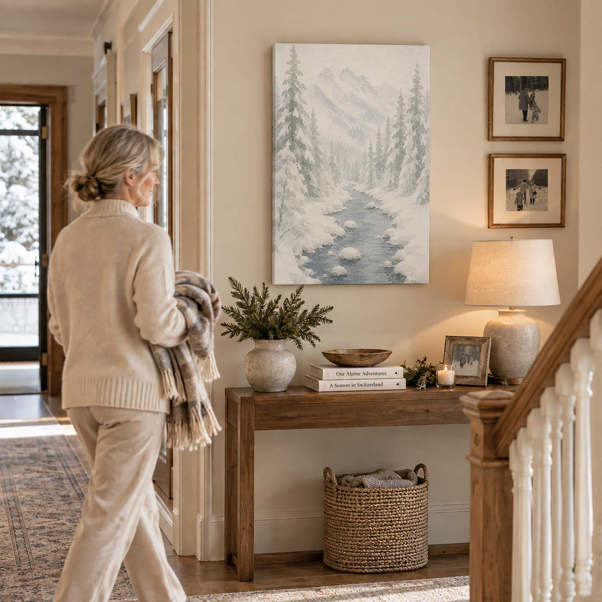 Picture of art in a room