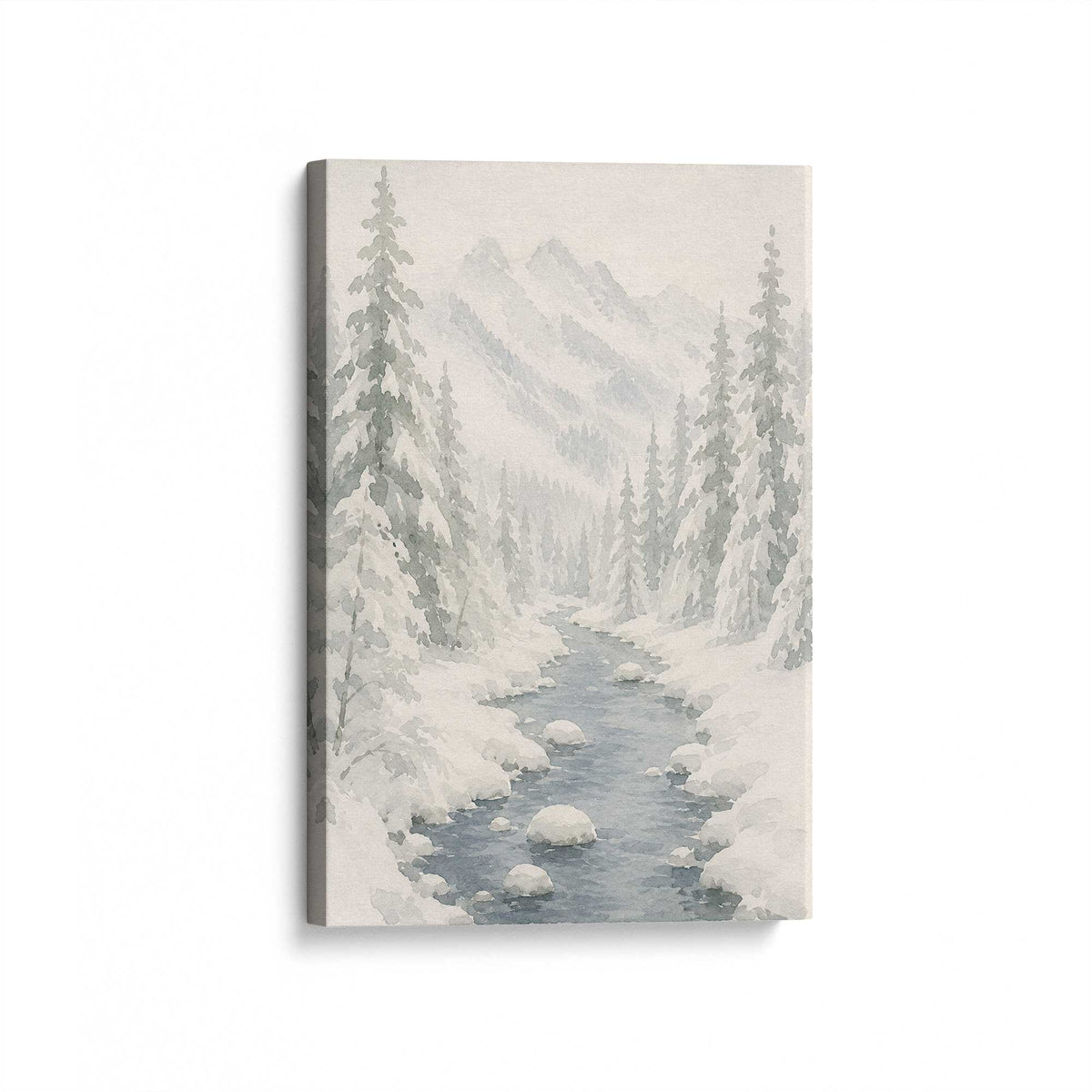 [Color:Stretched Canvas], Picture of art at an angle