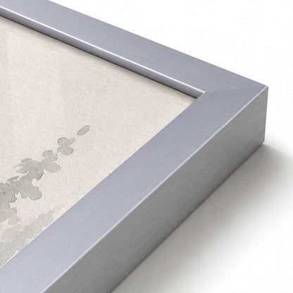 [Color:Polished Chrome], Picture of art in a Polished Chrome frame at an angle