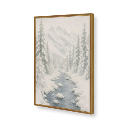 [Color:Polished Gold], Picture of art in a Polished Gold frame of the corner
