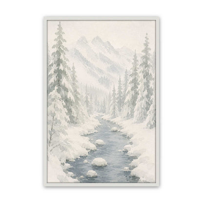 [Color:Opaque White], Picture of art in a Opaque White frame