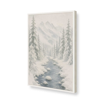 [Color:Opaque White], Picture of art in a Opaque White frame of the corner
