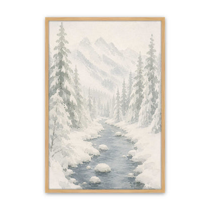 [Color:American Maple], Picture of art in a American Maple frame