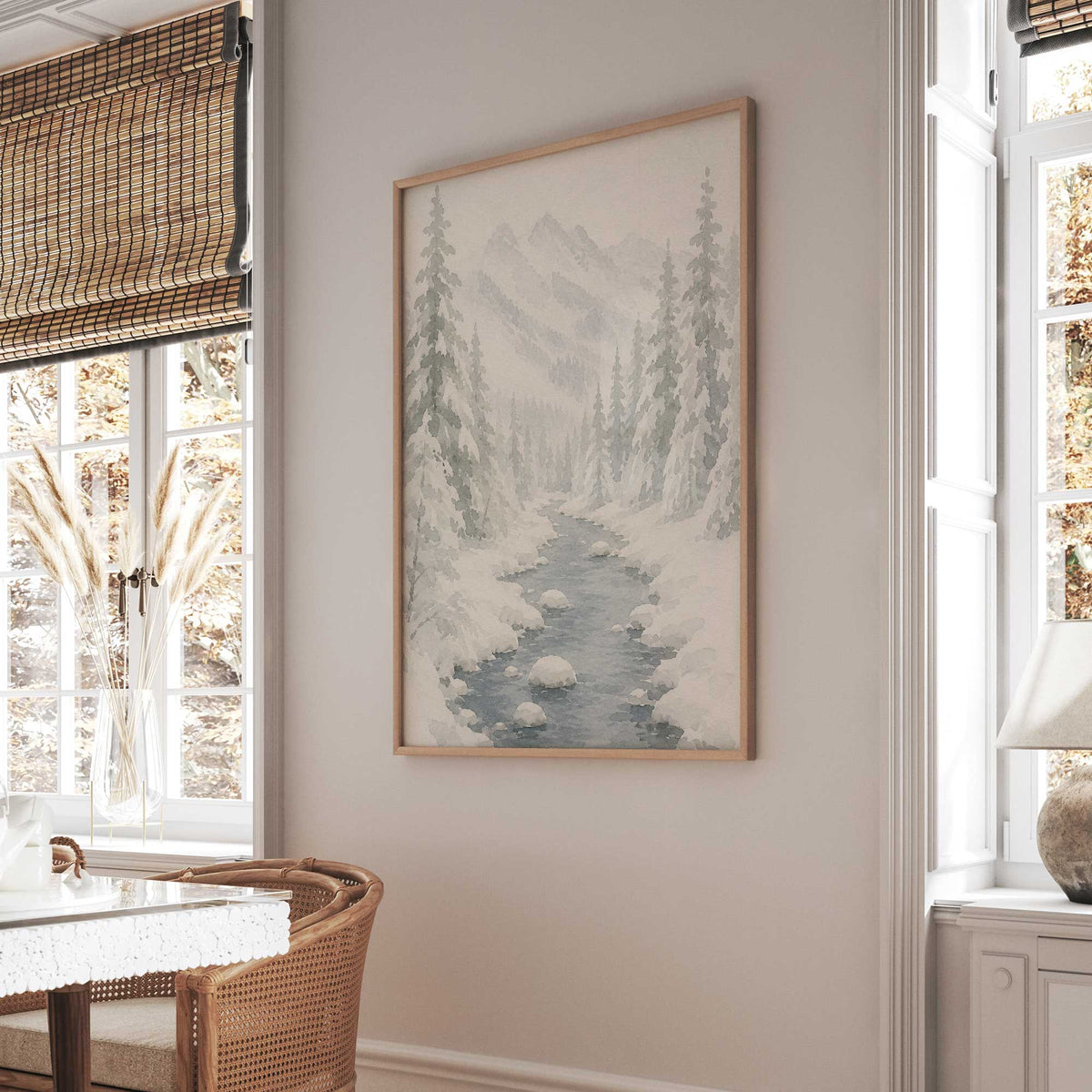 Picture of art in a room