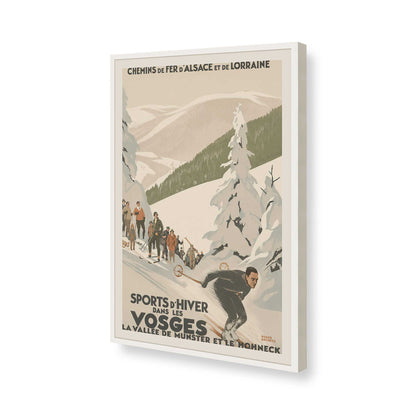 [Color:Opaque White], Picture of art in a Opaque White frame of the corner