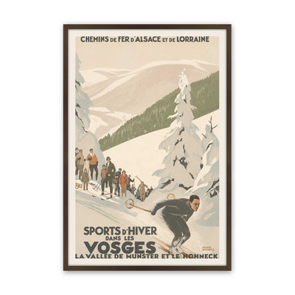 [Color:Belvinder Brown], Picture of art in a Belvinder Brown frame