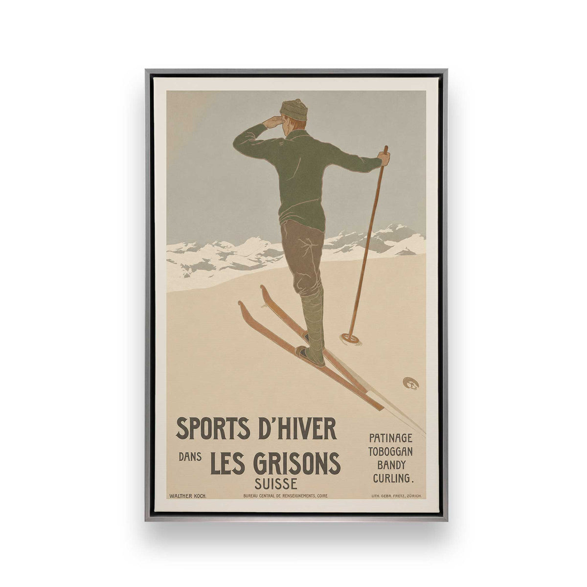 [Color:Polished Chrome], Picture of art in a Polished Chrome frame