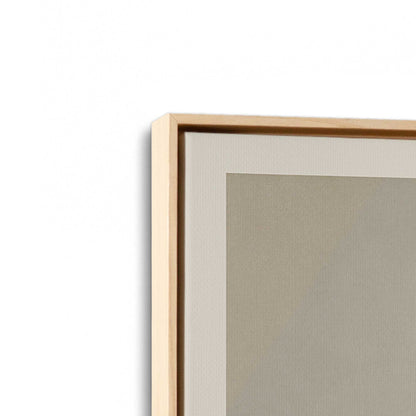 [Color:American Maple], Picture of art in a American Maple frame at an angle