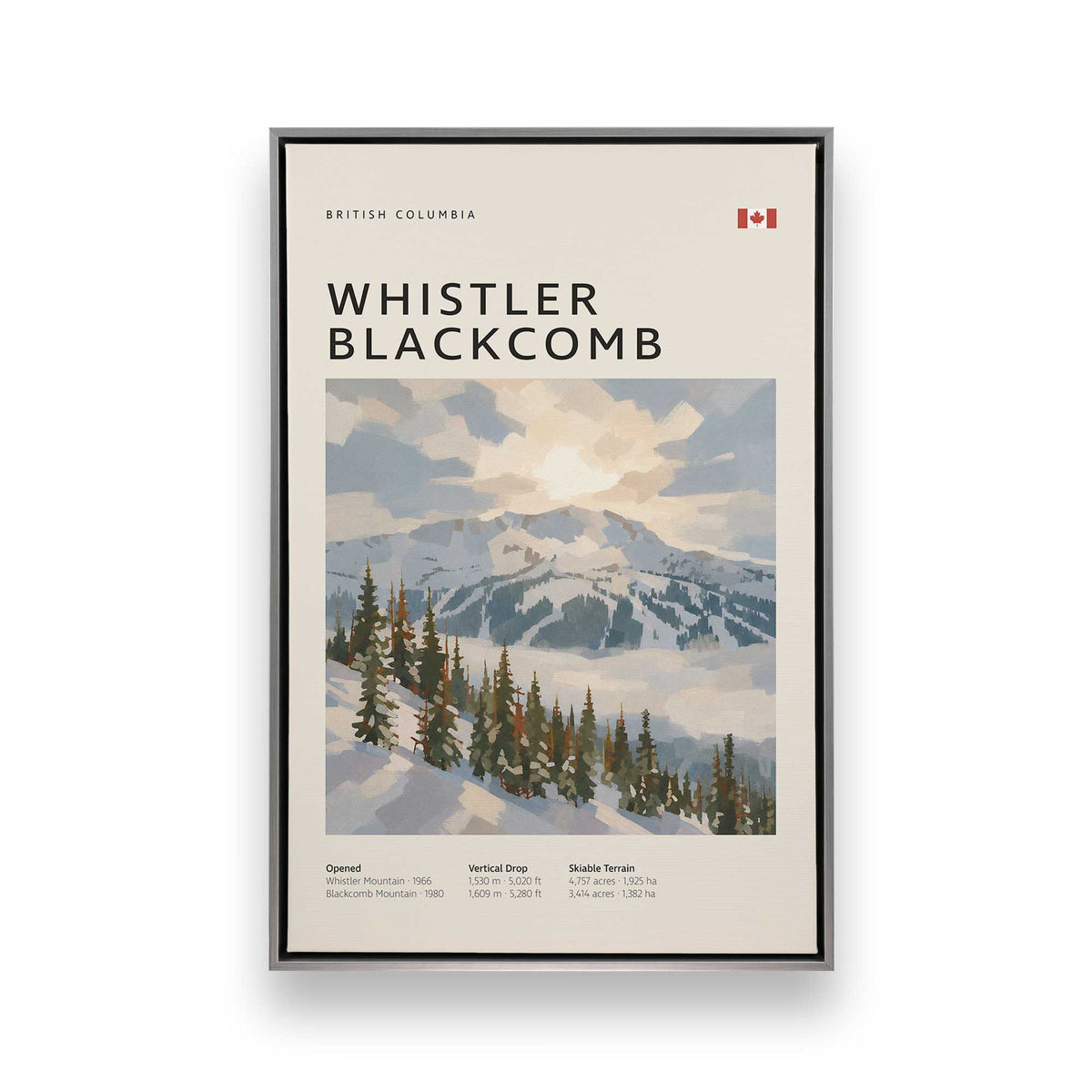 [Color:Polished Chrome], Picture of art in a Polished Chrome frame