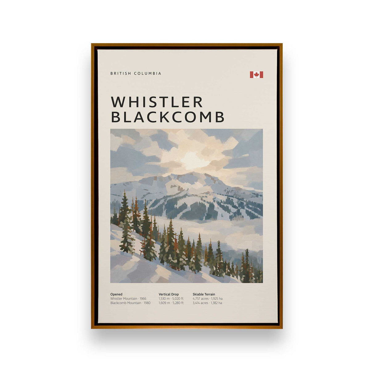 [Color:Polished Gold], Picture of art in a Polished Gold frame