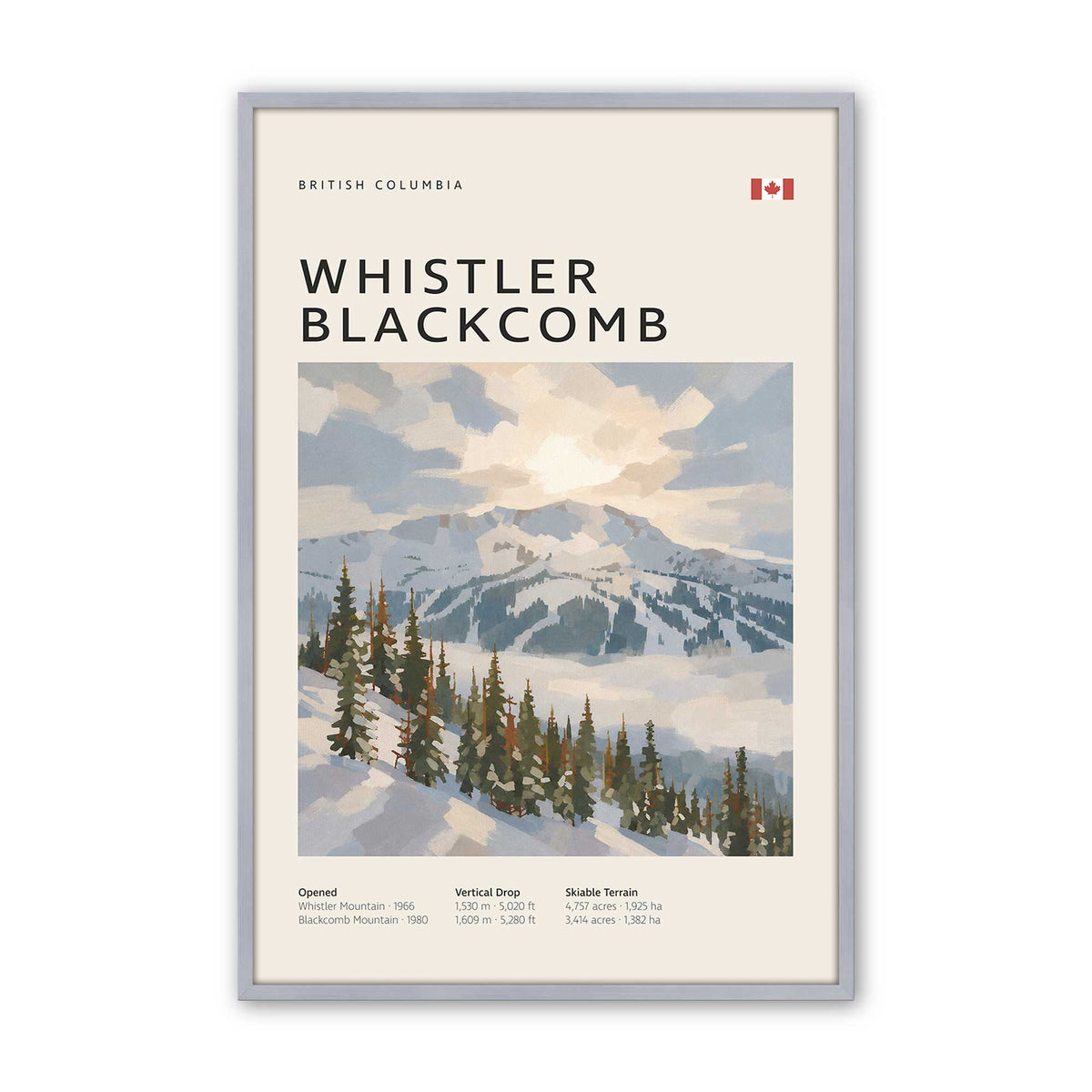 [Color:Polished Chrome], Picture of art in a Polished Chrome frame