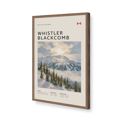 [Color:Walnut], Picture of art in a Walnut frame of the corner