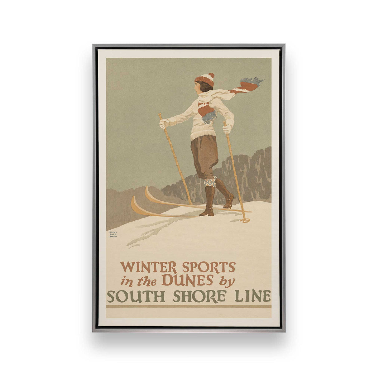 [Color:Polished Chrome], Picture of art in a Polished Chrome frame