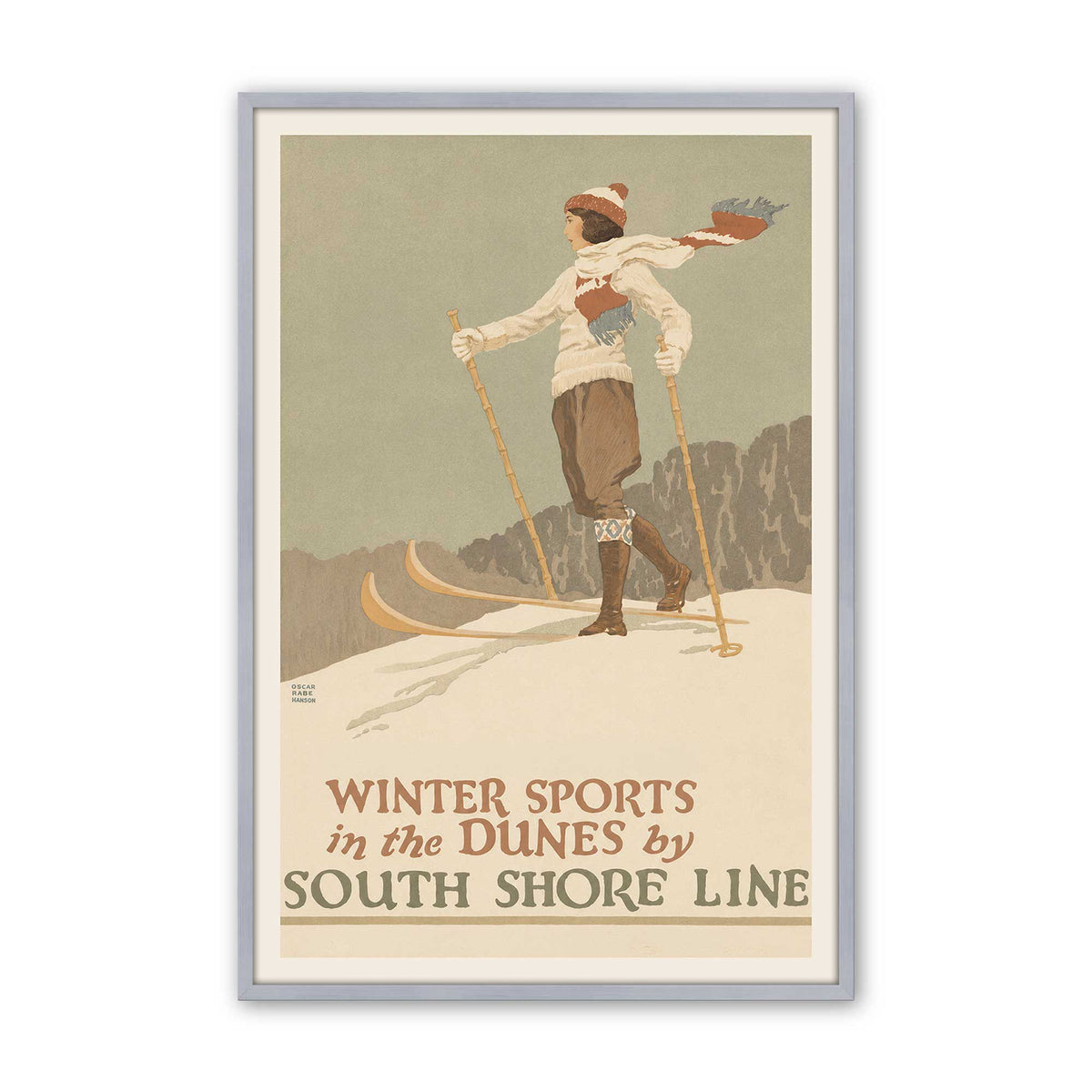 [Color:Polished Chrome], Picture of art in a Polished Chrome frame