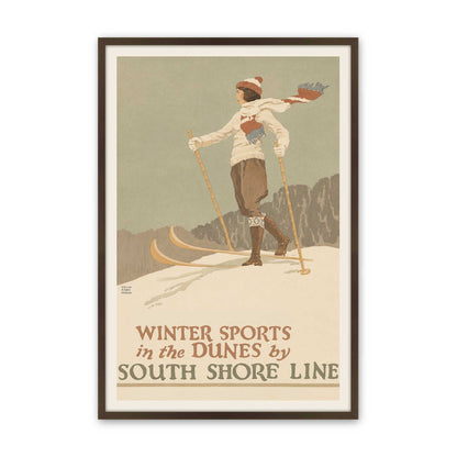 [Color:Belvinder Brown], Picture of art in a Belvinder Brown frame