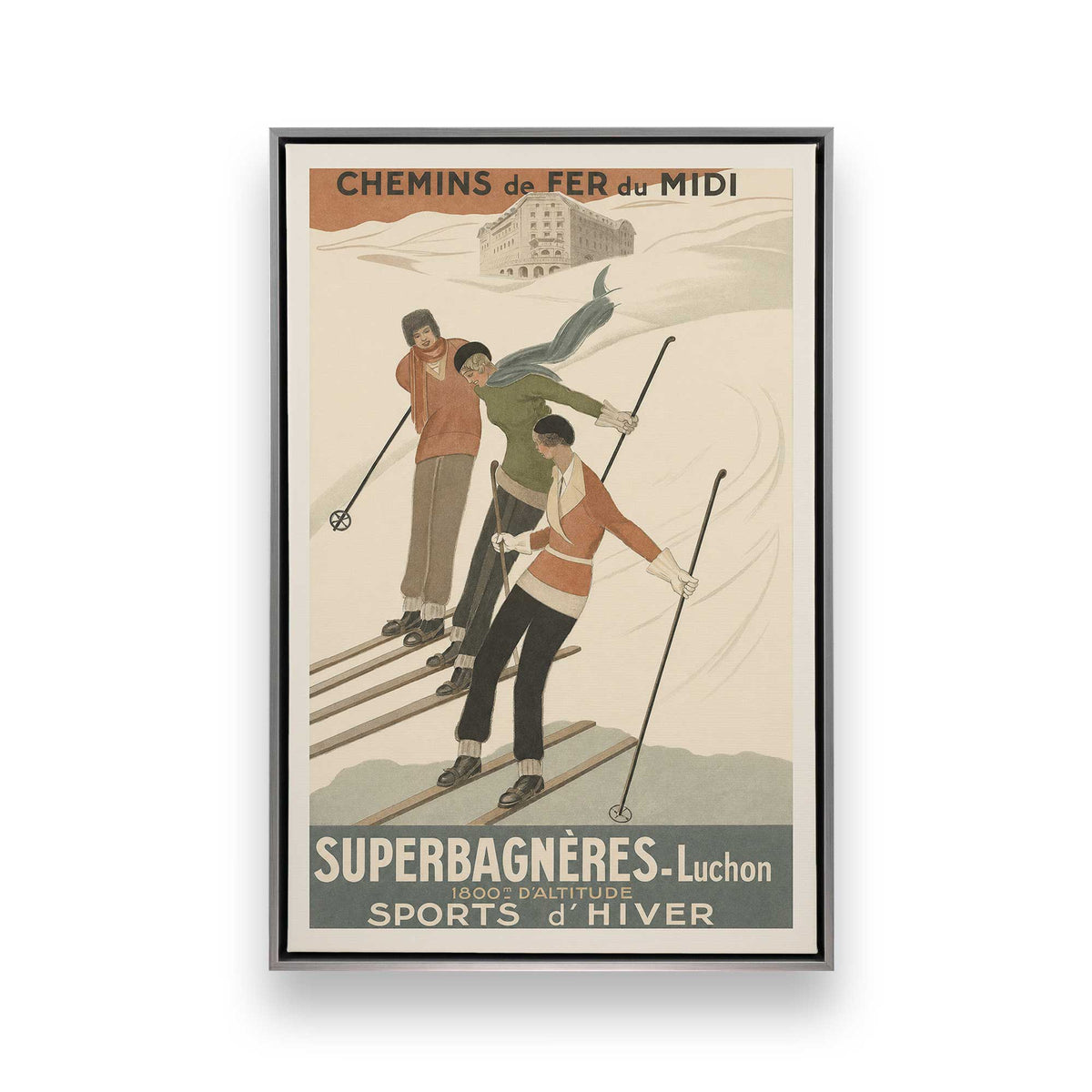 [Color:Polished Chrome], Picture of art in a Polished Chrome frame