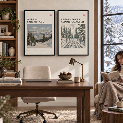 [Color:Opaque White], Picture of art in a White frame