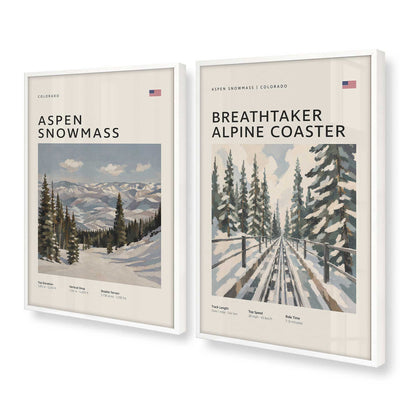 [Color:Opaque White], Picture of art in a Opaque White frame at an angle