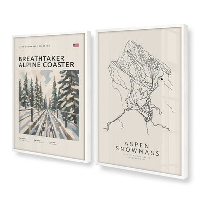 [Color:Opaque White], Picture of art in a Opaque White frame at an angle