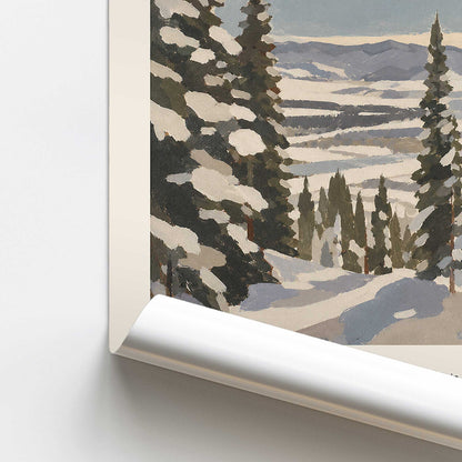 [color:Rolled Print], Picture of close up of art