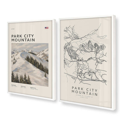 [Color:Opaque White], Picture of art in a Opaque White frame at an angle