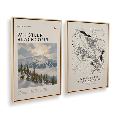 [Color:American Maple], Picture of art in a American Maple frame at an angle