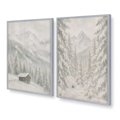[Color:Polished Chrome], Picture of art in a Polished Chrome frame at an angle