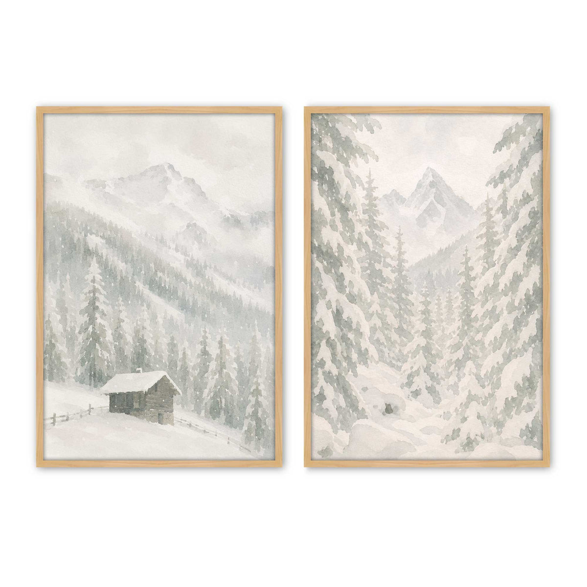 [Color:American Maple], Picture of art in a American Maple frame