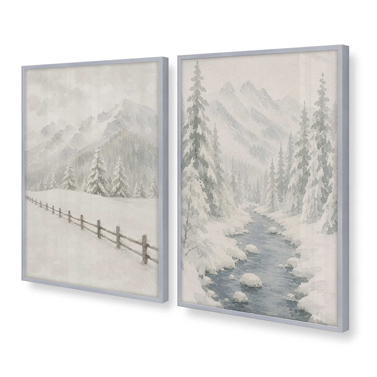 [Color:Polished Chrome], Picture of art in a Polished Chrome frame at an angle