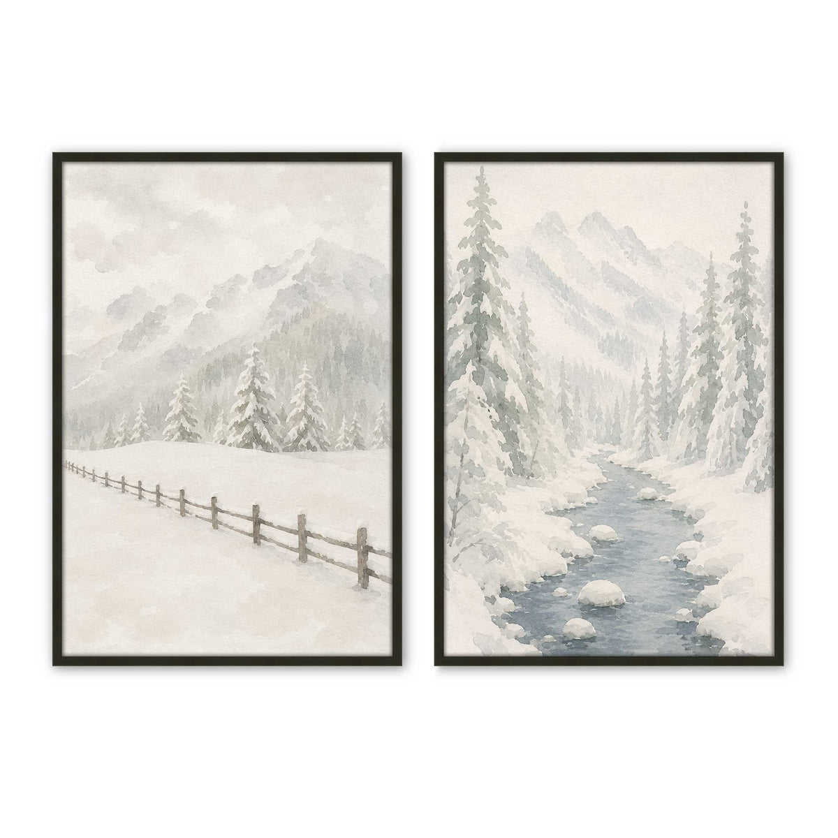 [Color:Satin Black], Picture of art in a Satin Black frame