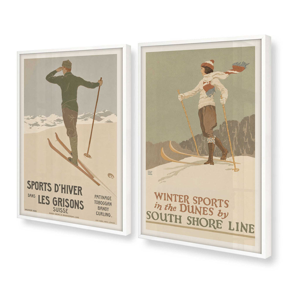 [Color:Opaque White], Picture of art in a Opaque White frame at an angle