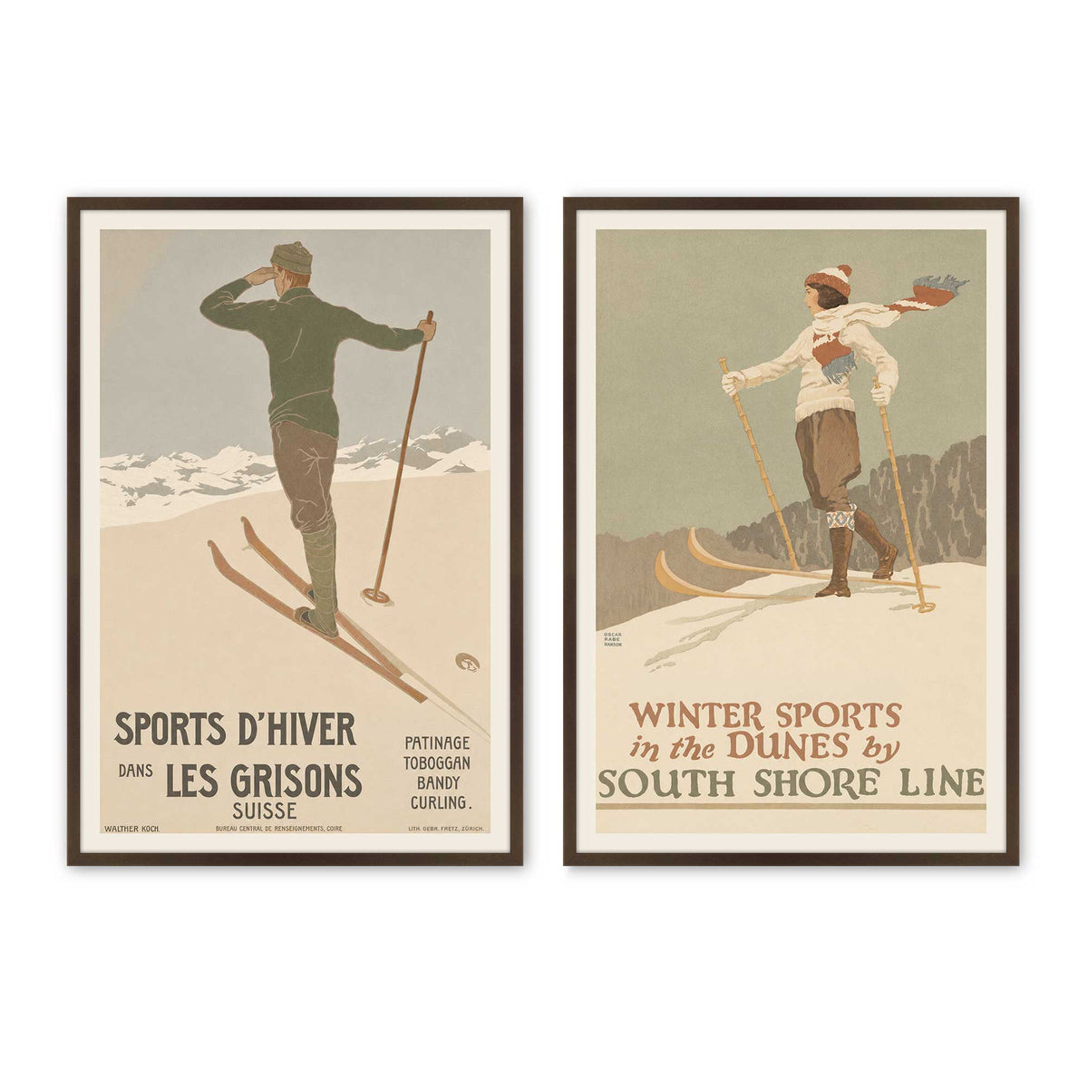 [Color:Belvinder Brown], Picture of art in a Belvinder Brown frame