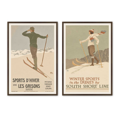 [Color:Belvinder Brown], Picture of art in a Belvinder Brown frame