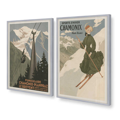 [Color:Polished Chrome], Picture of art in a Polished Chrome frame at an angle