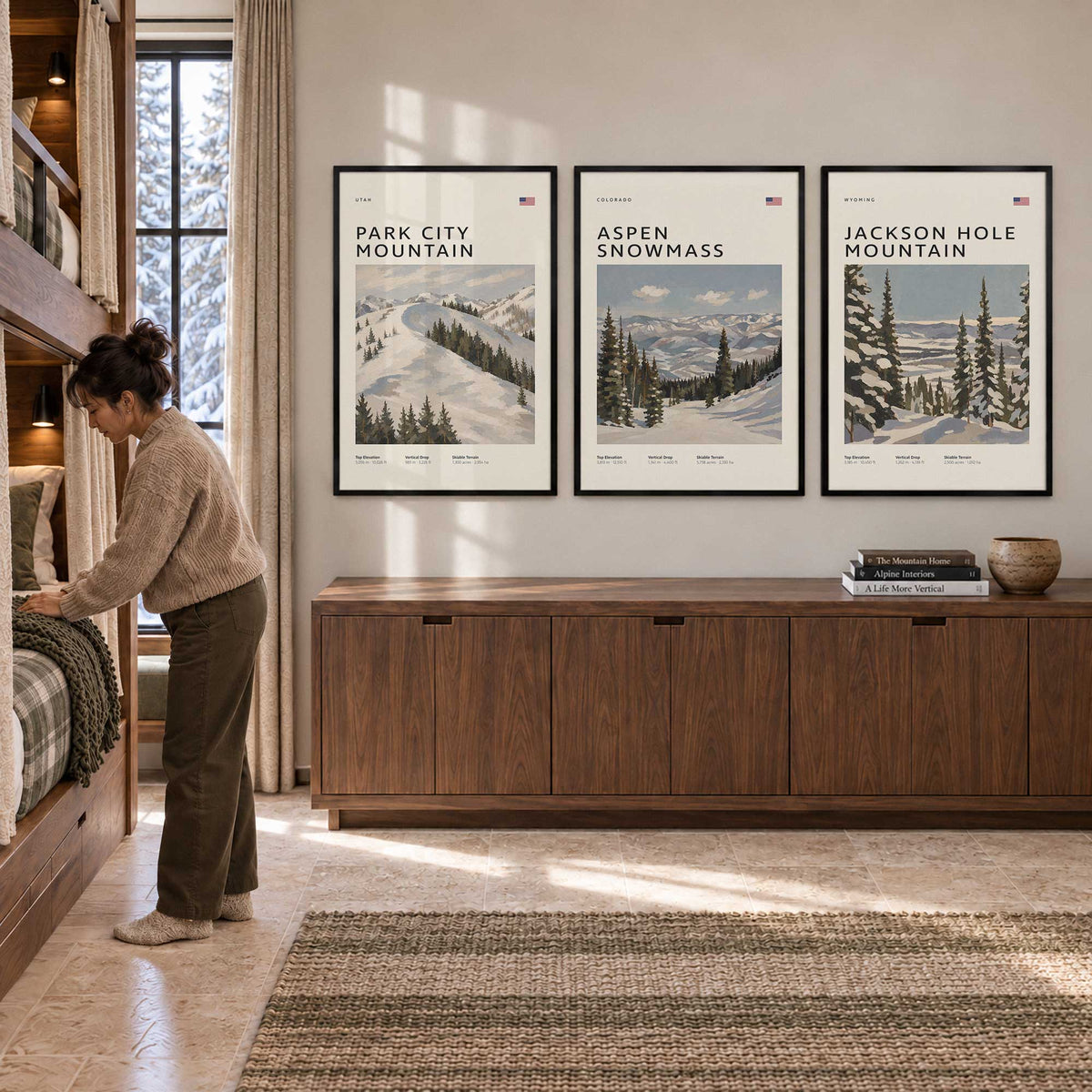 [Color:Belvinder Brown], Picture of art in a Belvinder Brown frame