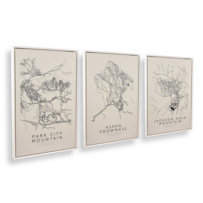 [Color:Opaque White], Picture of art in a White frame at an angle