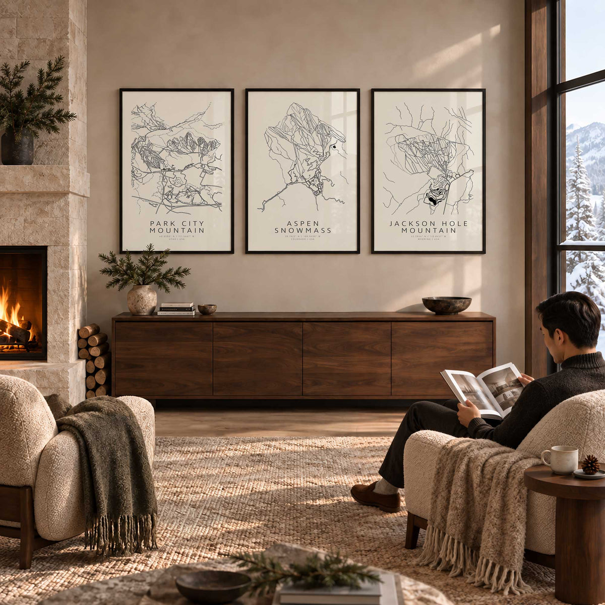 [Color:Polished Chrome], Picture of art in a Polished Chrome frame