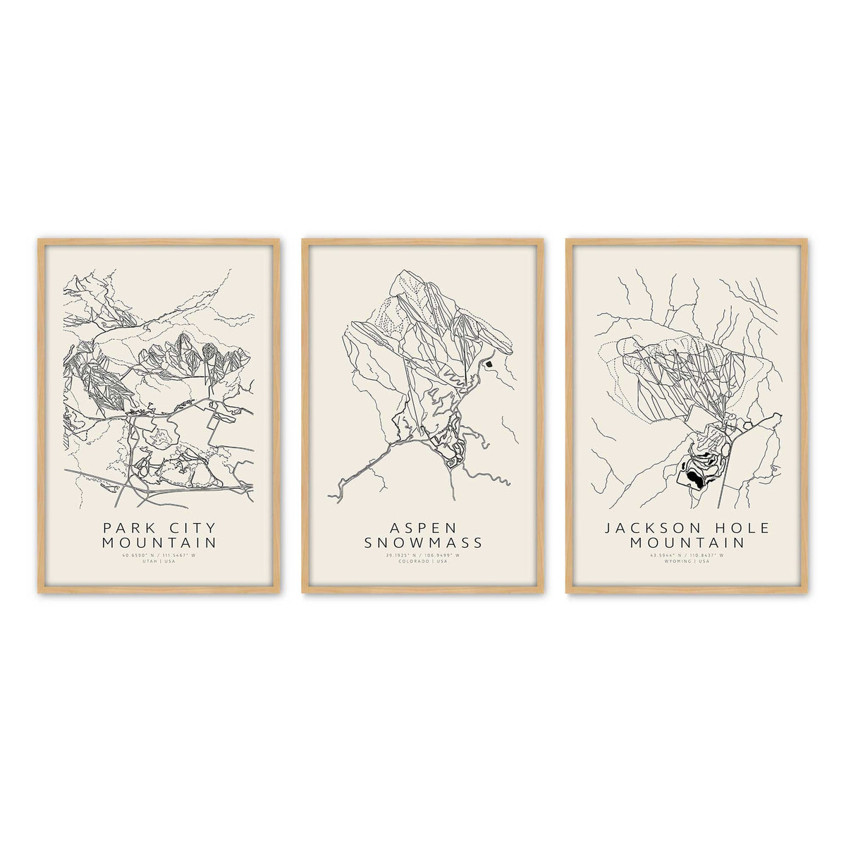 [Color:American Maple], Picture of art in an American Maple frame