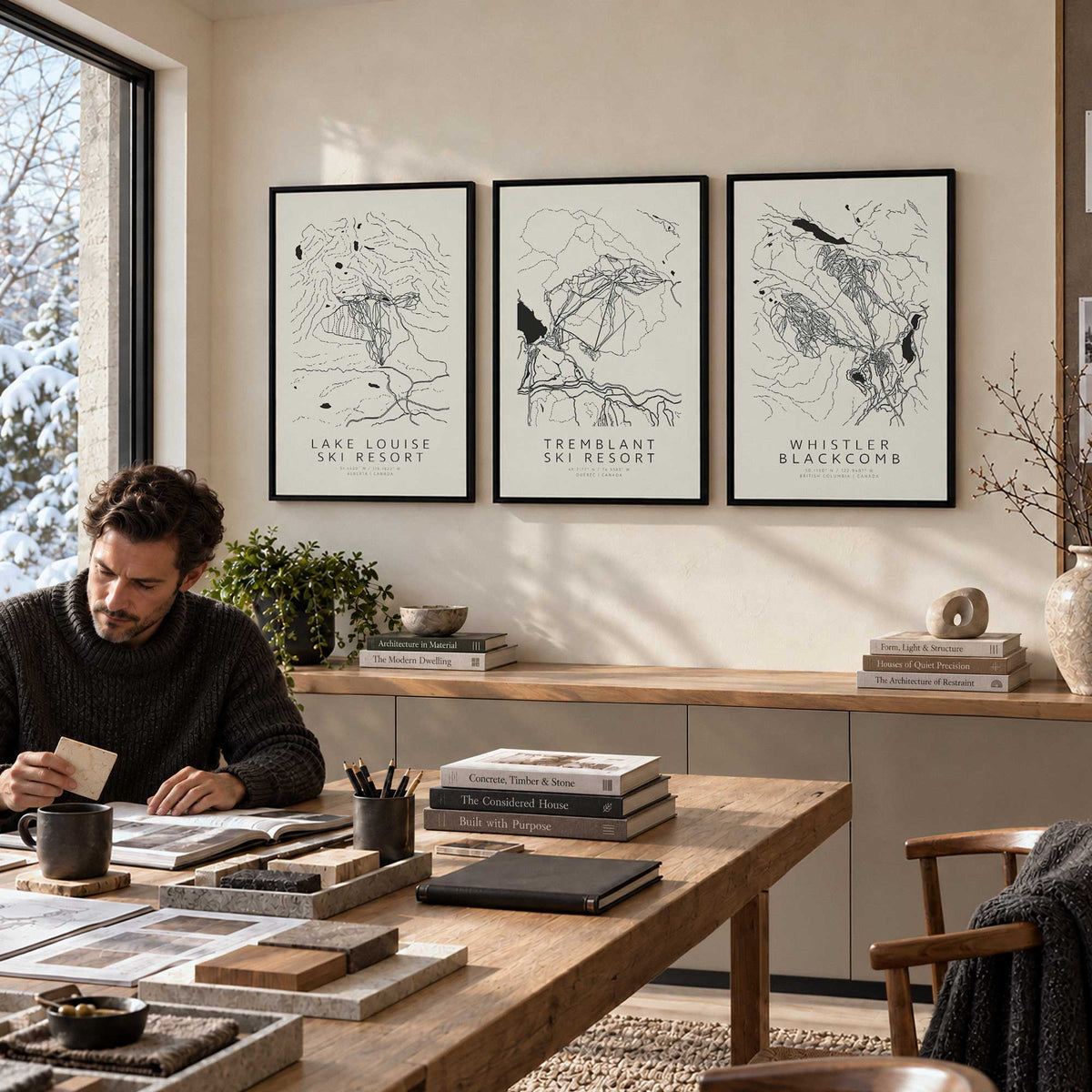 [Color:American Maple], Picture of art in an American Maple frame