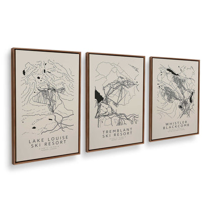 [Color:Walnut], Picture of art in a Walnut frame at an angle