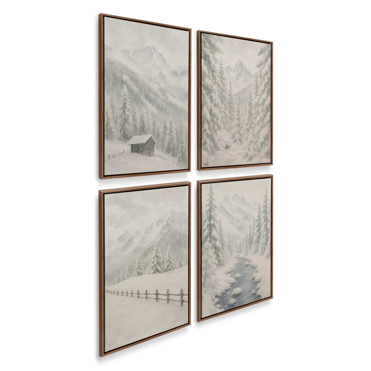 [Color:Walnut], Picture of the corner of the art