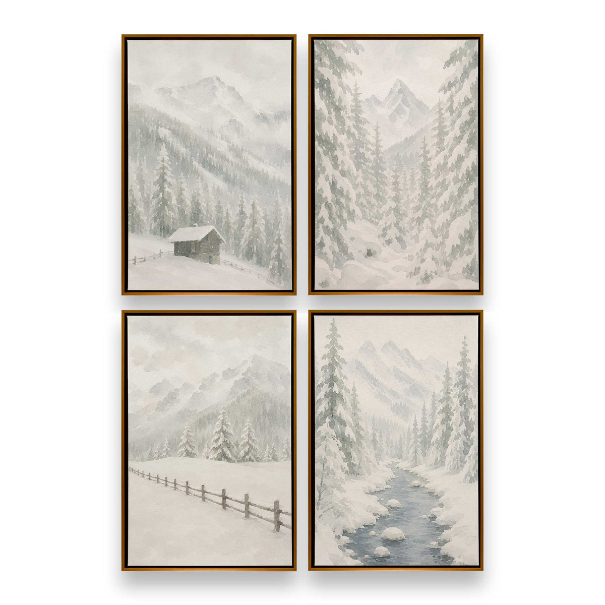 [Color:Polished Gold], Picture of art in a Polished Gold frame