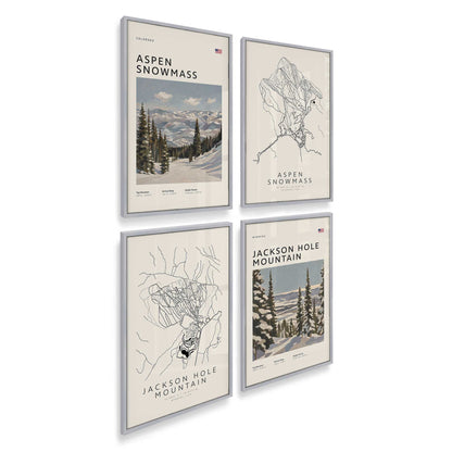 [Color:Polished Chrome], Picture of art in a Polished Chrome frame of the corner