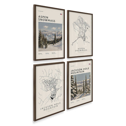 [Color:Belvinder Brown], Picture of art in a Belvinder Brown frame at an angle