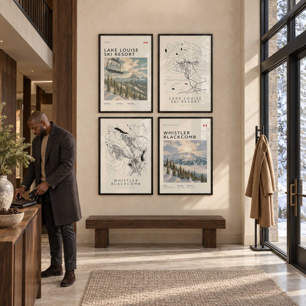 [Color:Opaque White], Picture of art in an Opaque White frame