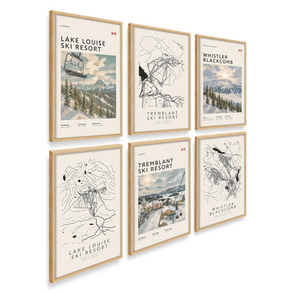 [Color:American Maple], Picture of art in an American Maple frame at an angle