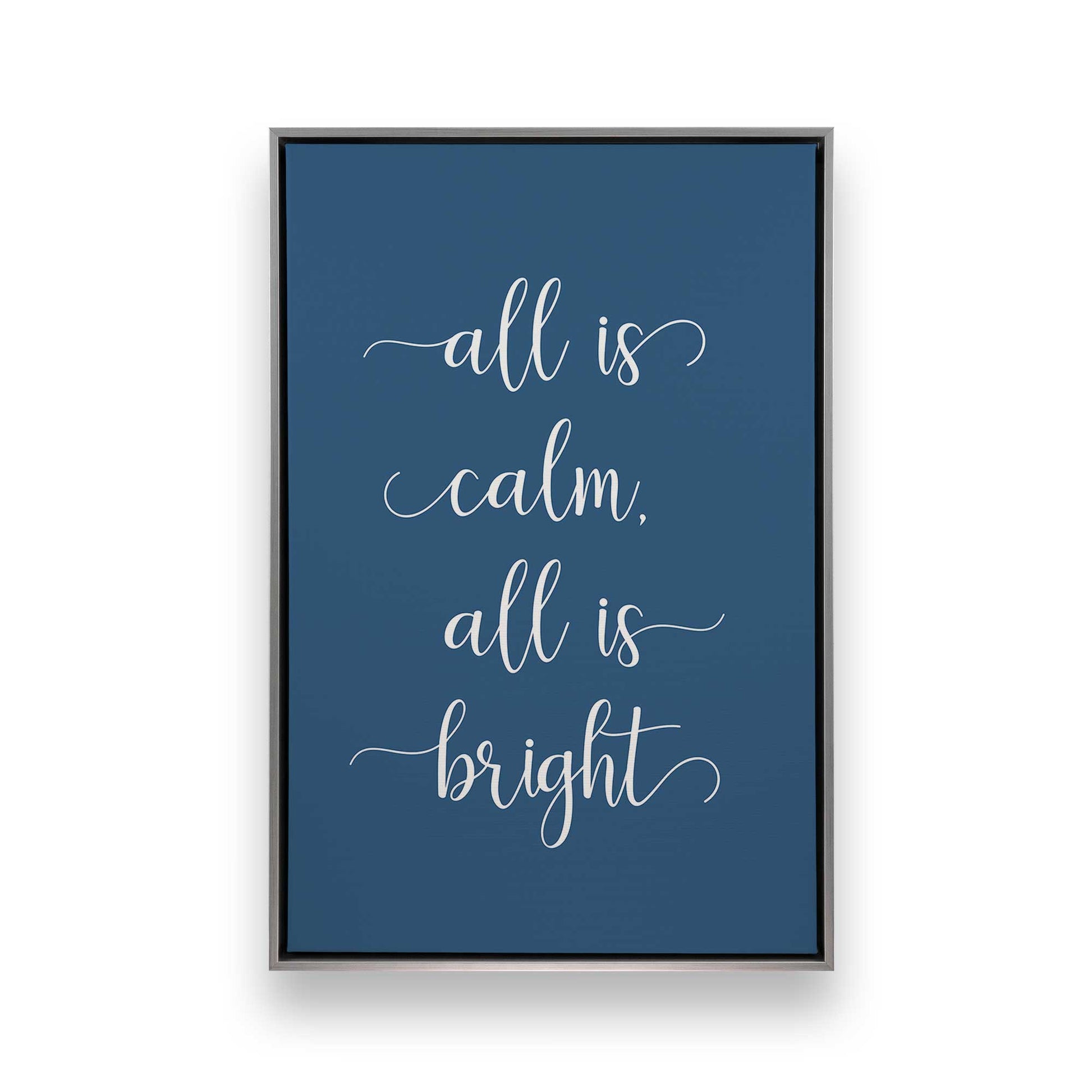 [Color:Polished Chrome], Picture of art in a Polished Chrome frame