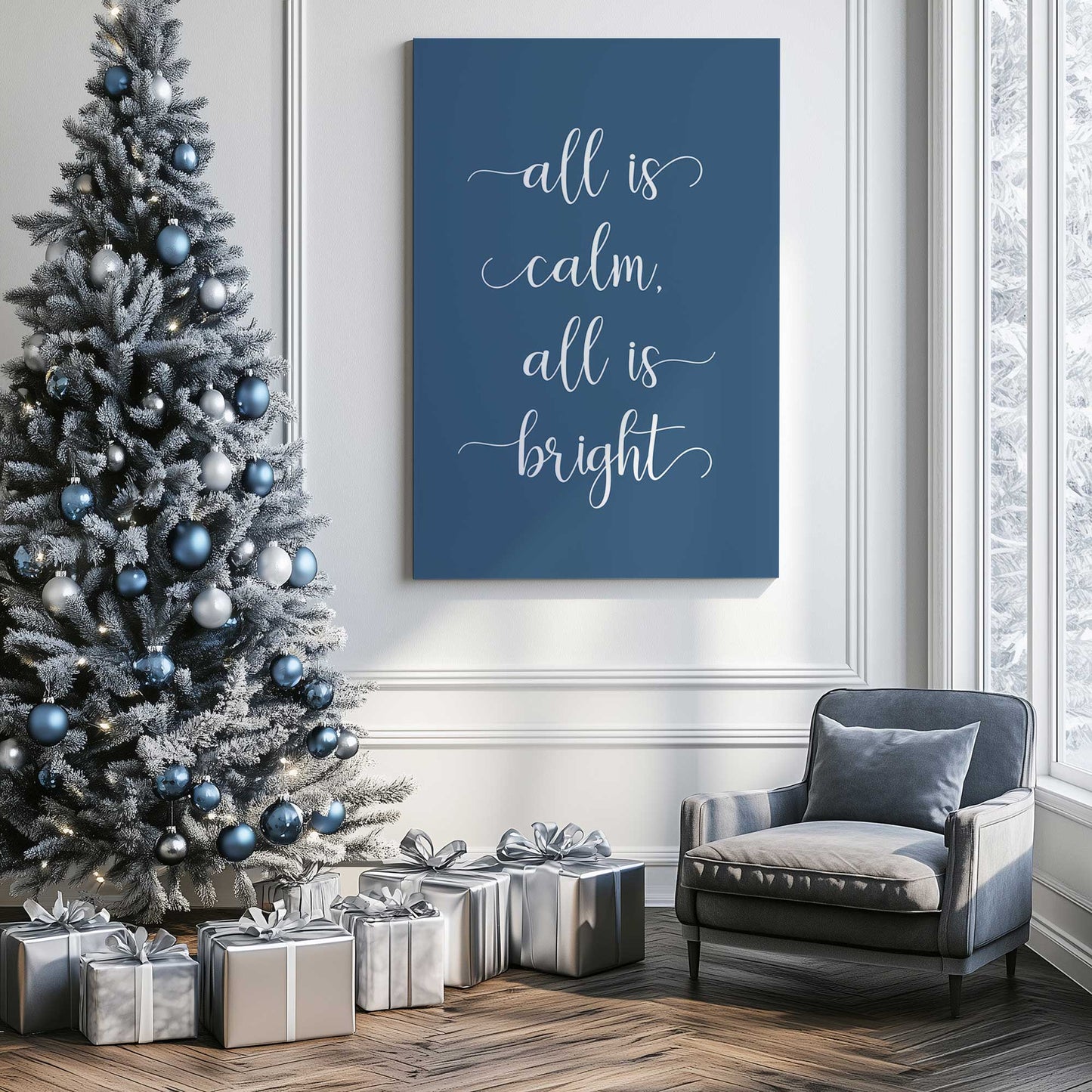 Picture of art in a room